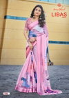 Libas Vol 7 By Kashvi Dull Moss Bulk Daily Wear Saree Orders In India
